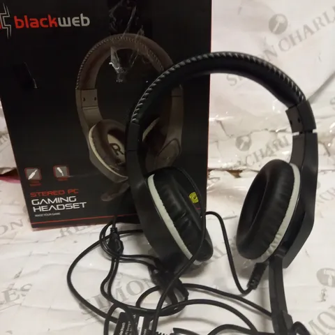 BLACKWEB STEREO PC GAMING HEADSET