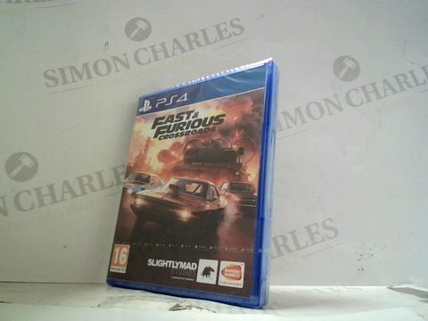 FAST & FURIOUS CROSSROADS PLAYSTATION 4 GAME