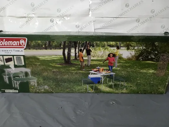 PACK-AWAY PICNIC TABLE FOR 4 PEOPLE - COLLECTION ONLY