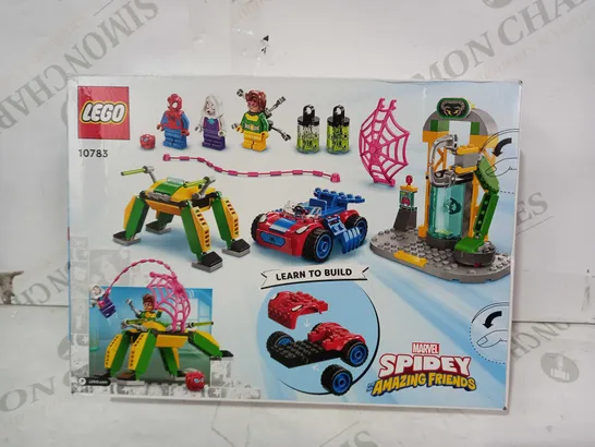 LEGO MARVEL SPIDEY AMAZING FRIENDS 10783 SPIDER-MAN AT DOC OCK'S LAB