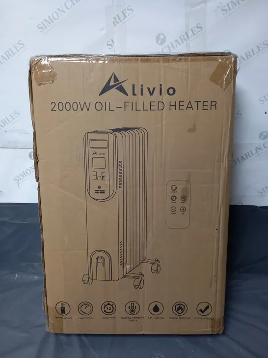 BOXED ALIVIO OIL-FILLED HEATER 