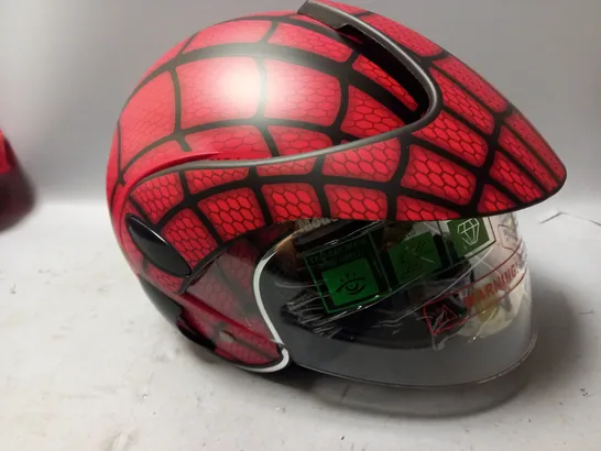 SPIDER MAN HELMET WITH VISOR 