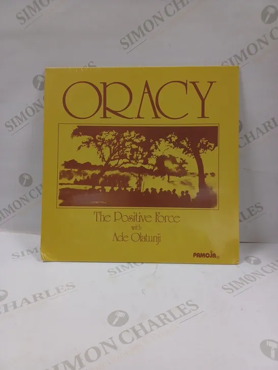 SEALED THE POSITIVE FORCE & ADE OLATUNJU - ORACY - LP VINYL