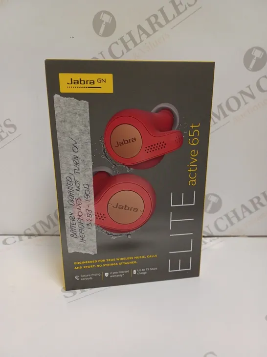 BOXED JABRA ELITE ACTIVE 65T EARBUDS