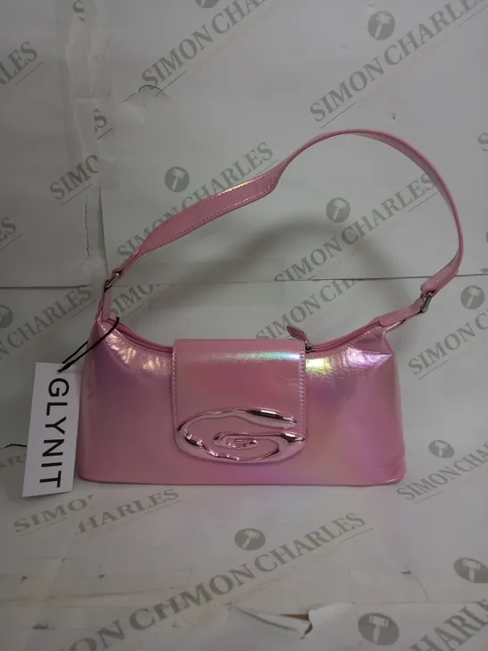 GLYNIT PINK OVER THE SHOULDER SHORT BAG