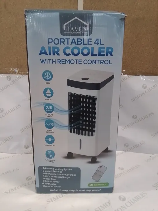 HAVEN PORTABLE 4L AIR COOLER 