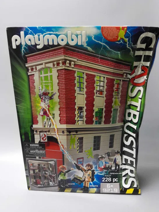 BOXED PLAYMOBIL GHOSTBUSTERS SET - 9219 