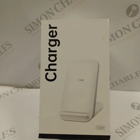 BOXED AND SEALED AIRVOOC 50W WIRELESS CHARGER. 