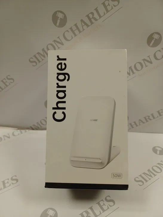 BOXED AND SEALED AIRVOOC 50W WIRELESS CHARGER. 