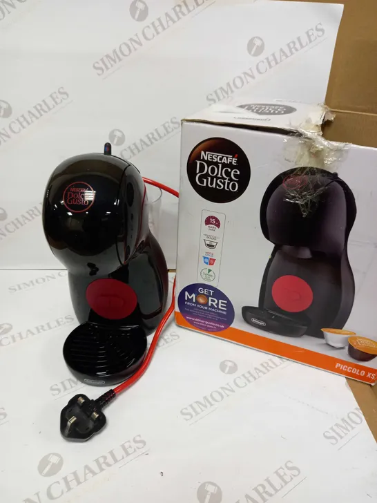 DELONGHI NESCAFÉ DOLCE GUSTO PICCOLO XS POD CAPSULE COFFEE MACHINE