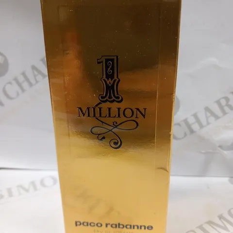 BOXED AND SEALED PACO RABANNE 1 MILLION EAU DE TOILETTE SPRAY 100ML