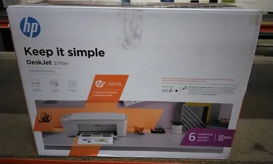 HP KEEP IT SIMPLE DESKJET 2710E PRINTER