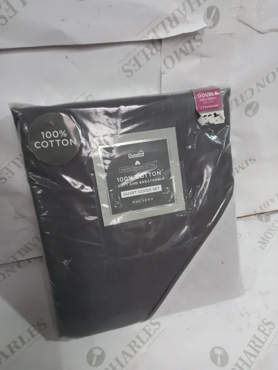 DUNELM DUVET COVER SET - DOUBLE 