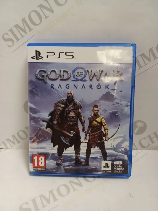 GOD OF WAR RAGNAROK GAME FOR PS5