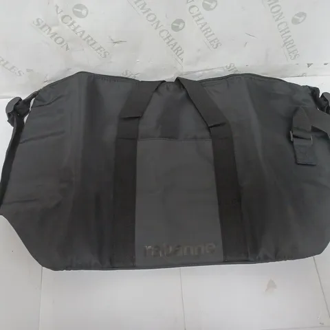 BLACK RABANNE DUFFEL BAG