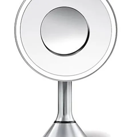 SIMPLEHUMAN 20CM SENSOR MIRROR WITH TOUCH-CONTROL BRIGHTNESS 10X MAG