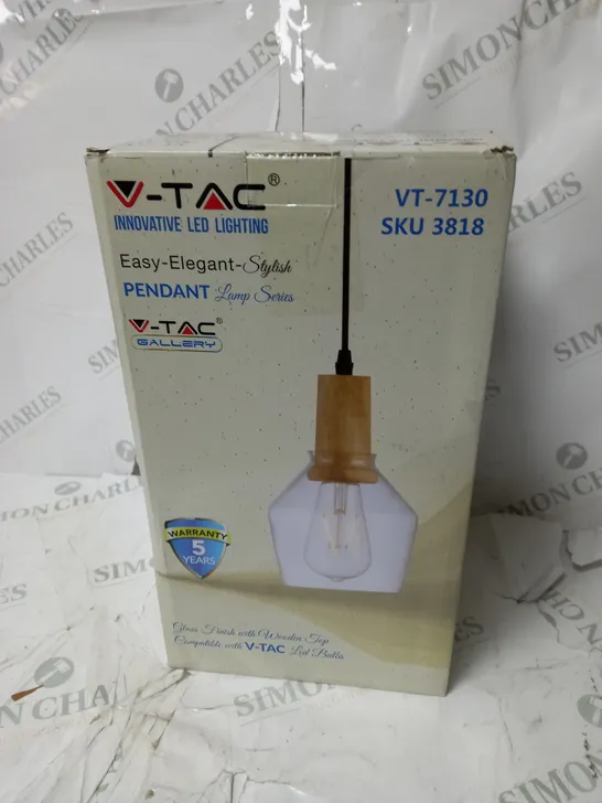 V-TAC 1 LIGHT MINI PENDANT 