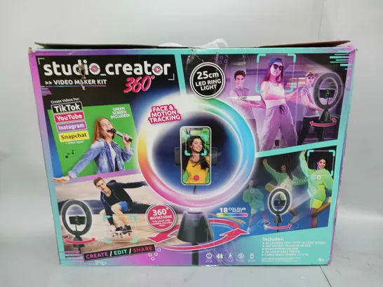 STUDIO CREATOR 360 VIDEO MAKER KIT 