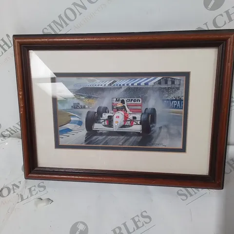 FRAMED MCLAREN PICTURE -MICHAEL TURNER