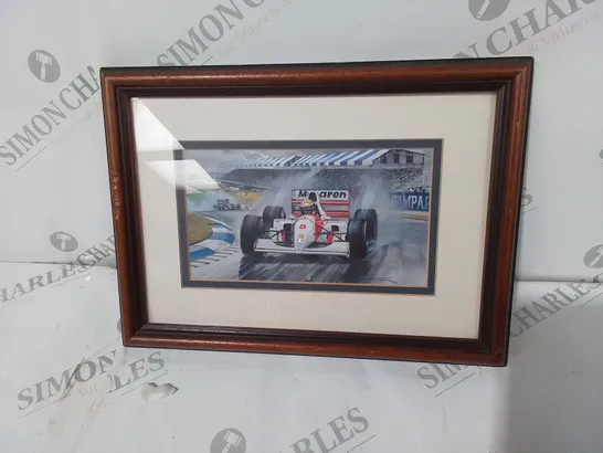 FRAMED MCLAREN PICTURE -MICHAEL TURNER