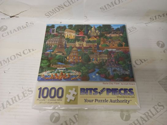 BOXED AND SEALED BITS AND PIECES PARIS CITY VIEW JIGSAW - 1000 PIECES