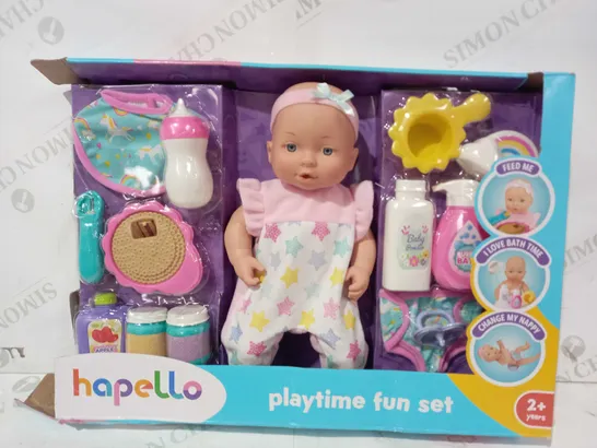 HAPELLO PLAYTIME FUN SET