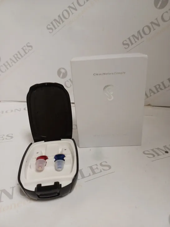 BOXED CLEAR/NATURE/SIMPLE HEARING AID DEVICE 