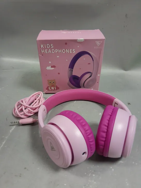 BOXED DOQAUS CN1 CHILDRENS HEADPHONES 