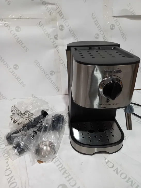 COOK'S ESSENTIALS PUMP ESPRESSO COFFEE MACHINE