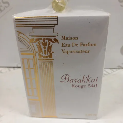 BOXED AND SEALED BARAKKAT ROUGE 540 PERFUME EAU DE PARFUM 100ML