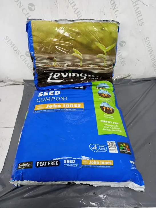 LEVINGTON PEAT FREE SEED COMPOST (25 LITRE)