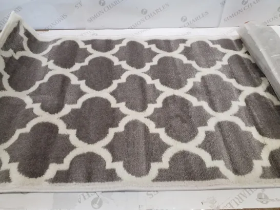 BRAND NEW PACO HOME SINAI 66 RUG IN GREY - 60×100CM