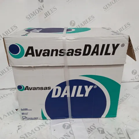 BOX OF 5 X 50 PACKS OF AVENSAS PAPER