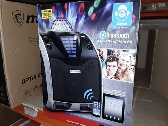 BOXED IDANCE XD200 BLUETOOTH PARTY SYSTEM  RRP £150