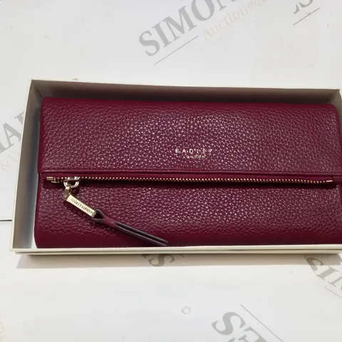 RADLEY LONDON BURGUNDY PURSE 