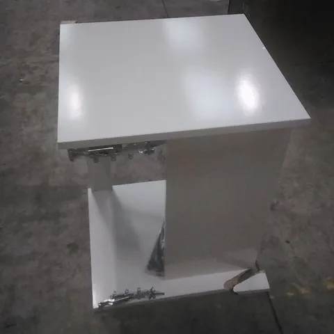 BOXED MODENA WH 1 DRAWER CARCASS 600MM GLOSS WHITE