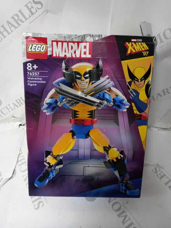 MARVEL LEGO WOLVERINE CONSTRUCTION FIGURE 