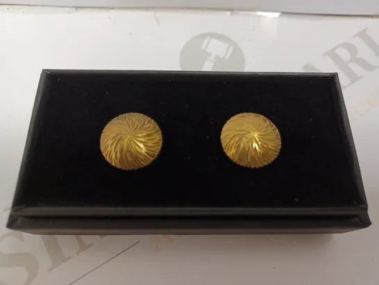 ALICE MADE THIS GOLD CUFF LINKS