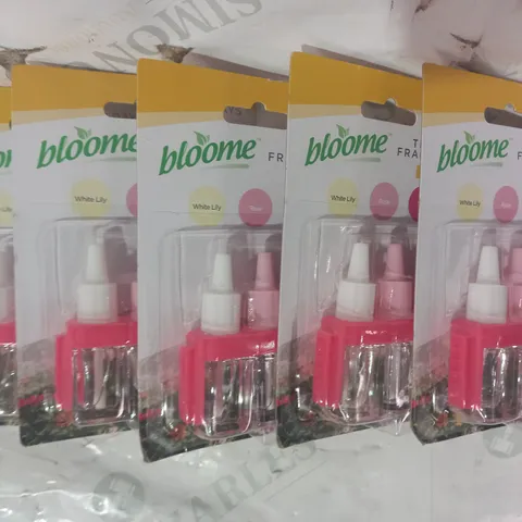 LOT OF APPROXIMATELY 5 BLOOME TRIPLE FRAGRANCE REFILL PACKS