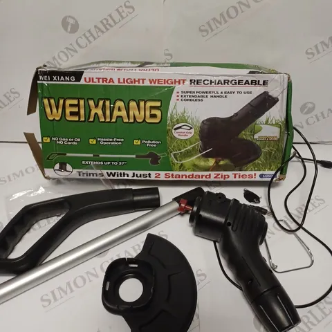 BOXED WEI XIANG LIGHT WEIGHT RECHARGEABLE GARDEN TRIMMER 