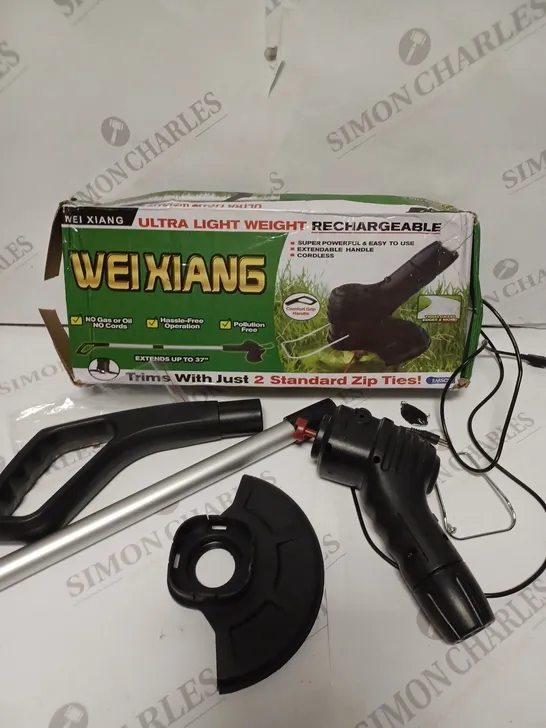 BOXED WEI XIANG LIGHT WEIGHT RECHARGEABLE GARDEN TRIMMER 