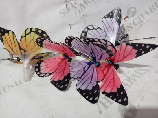 LUXFORM SOLAR 6-SET FIBER BUTTERFLY WITH CLIP 