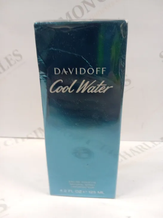 BOXED AND SEALED DAVIDOFF "COOL WATER" EAU DE TOILETTE SPRAY 125ML 