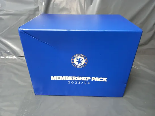 BOXED CHELSEA FOOTBALL CLUB 2023/24 MEMBERSHIP PACK