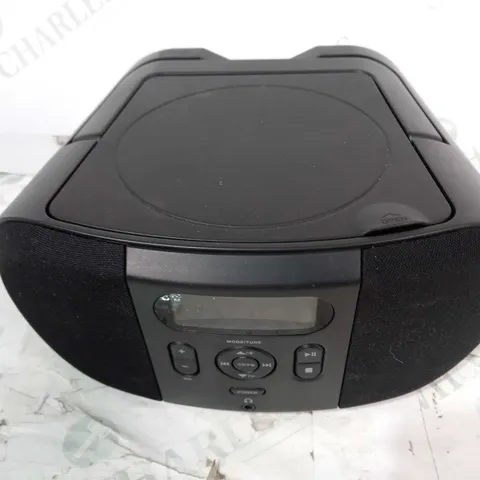 ASDA TECH CD BOOMBOX IN BLACK