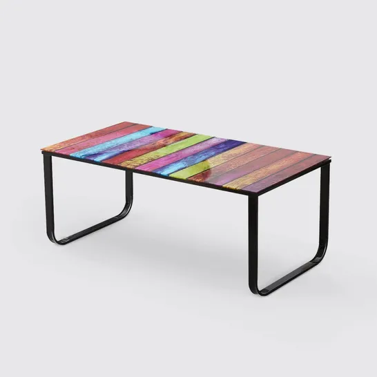 BOXED BEULAH COFFEE TABLE BLACK