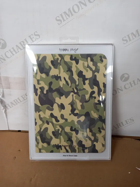 LOT OF 7 HAPPY PLUGS IPAD AIR BOOK CASES - CAMO