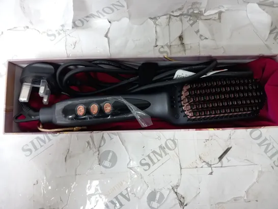 BOXED LANDOT HAIR STRAIGHTENER BRUSH