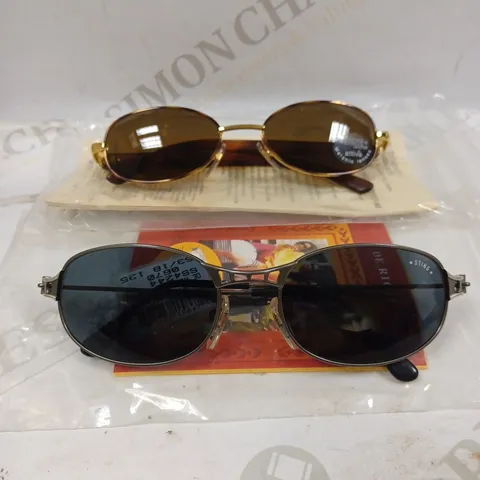 BOX OF APPROX 7 ASSORTED SUNGLASSES TO INCLUDE 4364 BROWN & 4244 STEEL SILVER 