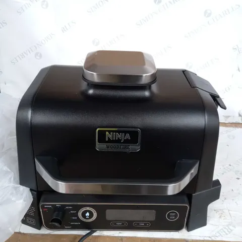 NINJA WOODFIRE ELECTRIC BBQ GRILL & SMOKER WITH AIR FRY FUNCTION OG701UKQ